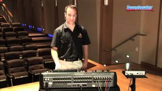 Behringer X32 Digital Console Special Features Overview  Sweetwater Sound [upl. by Auohc54]