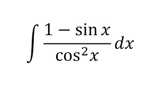 Example 3 iii  Find the integral ∫ 1  sin x  cos2 x  class 12 chapter 7 example 3 iii [upl. by Rhys]