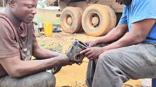 Piston Rings Installation African Style Made Easy How To Install Piston Rings [upl. by Aihsikal]