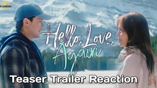 Reaction  Hello Love Again Teaser Trailer [upl. by Sami]