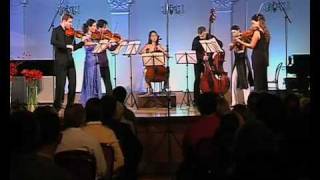 ZAGREB KOM 3 • Mendelssohn String Octet  mov 1 part 2 with double bass [upl. by Anez50]