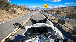 2022 BMW K 1600 GT  POV Test Ride [upl. by Scheld731]