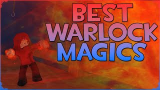 BEST WARLOCK MAGICS Warlock Tier List  Arcane Odyssey 114 [upl. by Meeker]