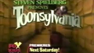 Toonsylvania  Premieres Saturday  1998 Fox Kids Commercial [upl. by Oletha103]