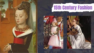 15th Century Fashion Kirtles Burgundian Gowns and Gamurras [upl. by Eahsed]