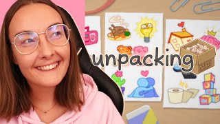 I am a gamer and got all the unpacking stickers [upl. by Kinnon]