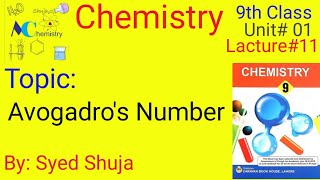 Avogadros Number  9th Chemistry Avogadros Number  Magical Chemistry [upl. by Almeta]