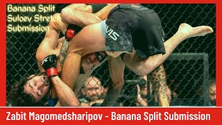 Zabit Magomedsharipov  Banana Split Submission  Suloev Stretch Shorts MMA UFC Dagestan [upl. by Nakah]