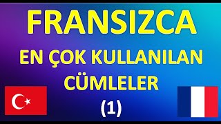 FRANSIZCA EN ÇOK KULLANILAN CÜMLELER1 [upl. by Ailegave254]