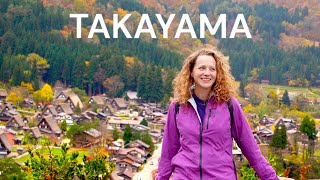 3 Autumn Days in Takayama Shirakawago Hida Folk Villages [upl. by Annaet]