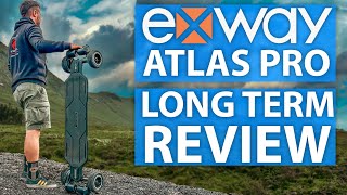 Exway Atlas Pro Review  the best electric skateboard in 2024 [upl. by Bernadine614]