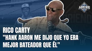 RICO CARTY CUENTA ANECDOTAS E HISTORIAS HACE RANKING DE BATEADORES DERECHOS Y ACLARA GRANDES MITOS [upl. by Akerley859]