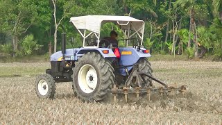 Great Performance at New Holland tt55 Tractor  Field Cultivation  Exploring Bangladesh [upl. by Girand]