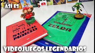 ASÍ ES  LIBROS VIDEOJUEGOS LEGENDARIOS  SUPER MARIO Y ZELDA  JESUSNOID  RBA [upl. by Feune]