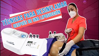 Técnicas para desinflamar después de una liposucción [upl. by Aihsenak864]