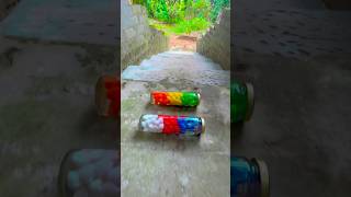 Breaking glass bottle ⚠️🔥 Crushing Crunchy amp Soft Things asmr shorts asmrsound satisfyingvideo [upl. by Oza673]