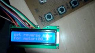 Micro Controller Based Sequential Timer for DC Motor Control [upl. by Acilegna]