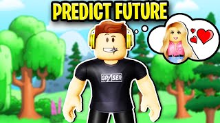 I Can Predict The Future In Roblox Brookhaven 😎😮 [upl. by Park770]