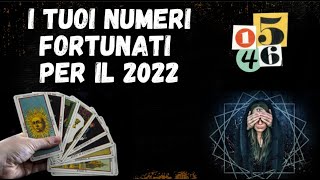 OROSCOPO ANNO 2022 🍀SPECIALE NUMERI FORTUNATI 💰 LETTURA TAROCCHI PREVISIONI ASTROLOGICHE [upl. by Honebein699]