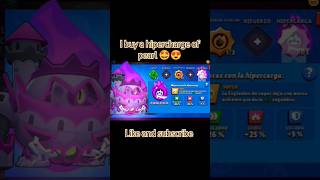 I buy a hipercharge of Pearl 🤩🤩 supercell brawlstars shorts short [upl. by Oly]