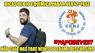 Dicas para o vestibular da UERJ 2024 O que estudar de biologia e química para o Exame Discursivo [upl. by Tijnar]