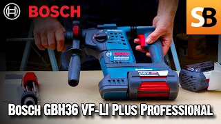 Bosch GBH 36 Drill VFLI Plus Professional Cordless Hammer [upl. by Laehcor]