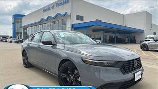 New 2024 Honda Accord Hybrid Tomball TX Houston TX HTRA087470 [upl. by Hayifas]