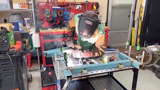 Harbor Freight Titanium Modular Welding Table Review [upl. by Uv435]