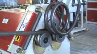 AKBEND APK 61 Profile Bending Machine  Spiral Bending Test [upl. by Aidil]