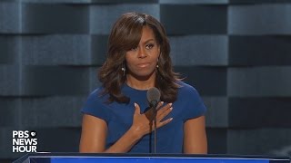 Watch first lady Michelle Obama’s full speech at the 2016 Democratic National Convention [upl. by Clabo]