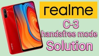 realme c3 handsfree mode solution [upl. by Ecire]