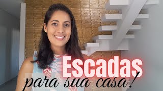 TIPOS DE ESCADA PARA SUA CASA Tudo sobre escadas de interiores [upl. by Penhall333]