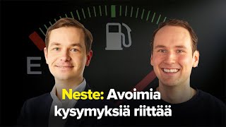 Neste Avoimia kysymyksiä riittää [upl. by Ilajna226]