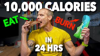 Trying The 10000 Calories EAT And BURN Challenge  As Done By Will Tennyson [upl. by Zeeba]