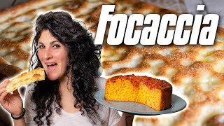 Italian FOCACCIA Variations  What IS Focaccia [upl. by Naellij]