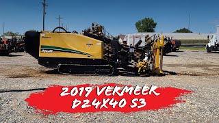 2019 Vermeer D24x40 S3 drill demo  SOURCE HDD [upl. by Heidie]