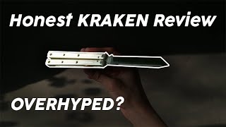 SQUID KRAKEN  Indepth Balisong Review [upl. by Atener681]