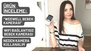 Ürün incelemeWeewell bebek kamerası wifi bağlantısız bebek kamerası [upl. by Tabor331]