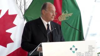 Aga Khan says to embrace differences at opening of Global Centre for Pluralism [upl. by Elleirbag]