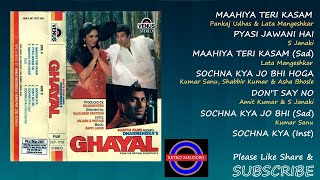 GHAYAL 1990 ALL SONGS [upl. by Trebliw]