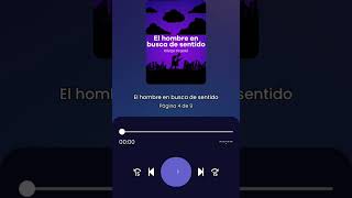 Audiolibro  el hombre en busca de sentido [upl. by Lodhia]