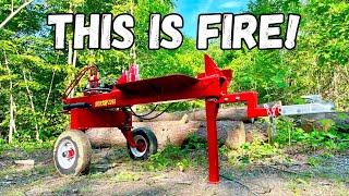 The Fastest Affordable Wood Splitter Made  SplitFire 2265 [upl. by Kreiker]