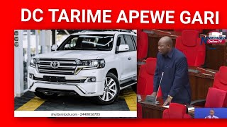 MBUNGE WAITARA AIOMBA SERIKALI KUMPA GARI DC TARIME [upl. by Marie]