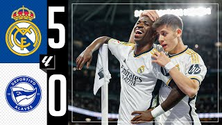 Real Madrid 50 Alavés  HIGHLIGHTS  LaLiga 202324 [upl. by Melcher]