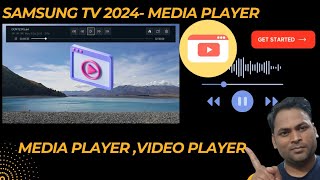 Samsung TV 2024⚡️Samsung TV media player 👌 [upl. by Mapel]