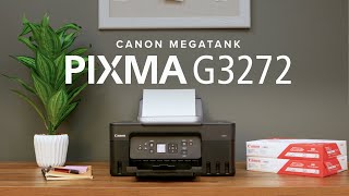 Canon PIXMA G3272 MegaTank Inkjet Printer [upl. by Callie]