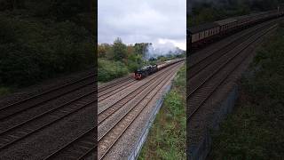 Witness the astonishing power of 46100 Royal Scot as it leaves Bristol steamtrain bristol shorts [upl. by Janaye]