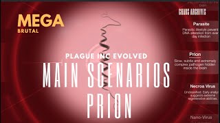 Plague Inc Evolved  Mega Brutal  Prion [upl. by Maighdlin176]