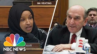 It Was An Attack Omar And Abrams Share Heated Exchange  NBC News [upl. by Drahnreb]