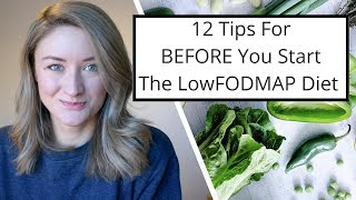 Starting The LowFODMAP Diet 12 Tips I Wish I Knew Before [upl. by Lough]